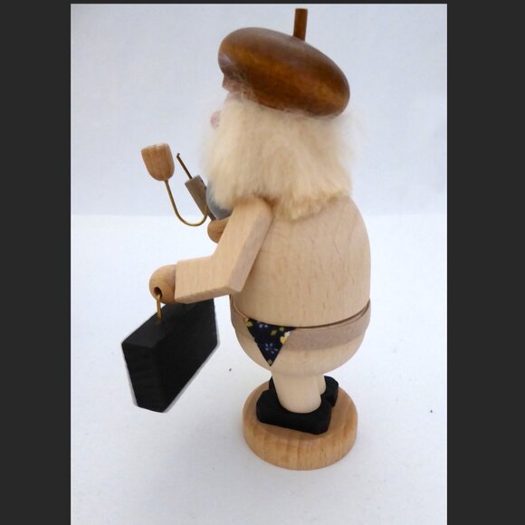 NEW 5” KADEN & STRACO ERZGEBIRGISCHE GERMAN DOCTOR WOOD INCENSE SMOKER - Picture 3 of 13